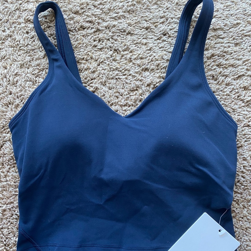 NWT Lululemon Align Tank Navy 4 AUSTRALIA Rare - Picture 2 of 6